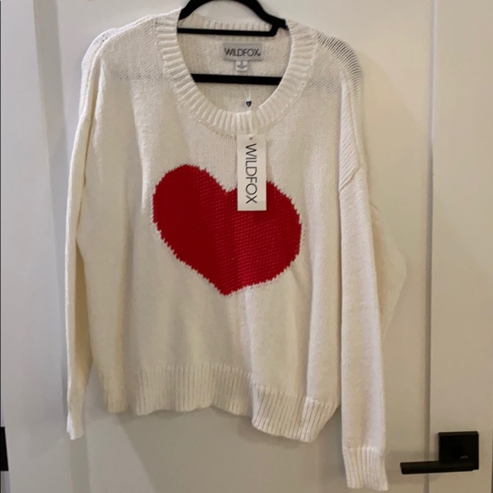Wildfox Heart Sweater